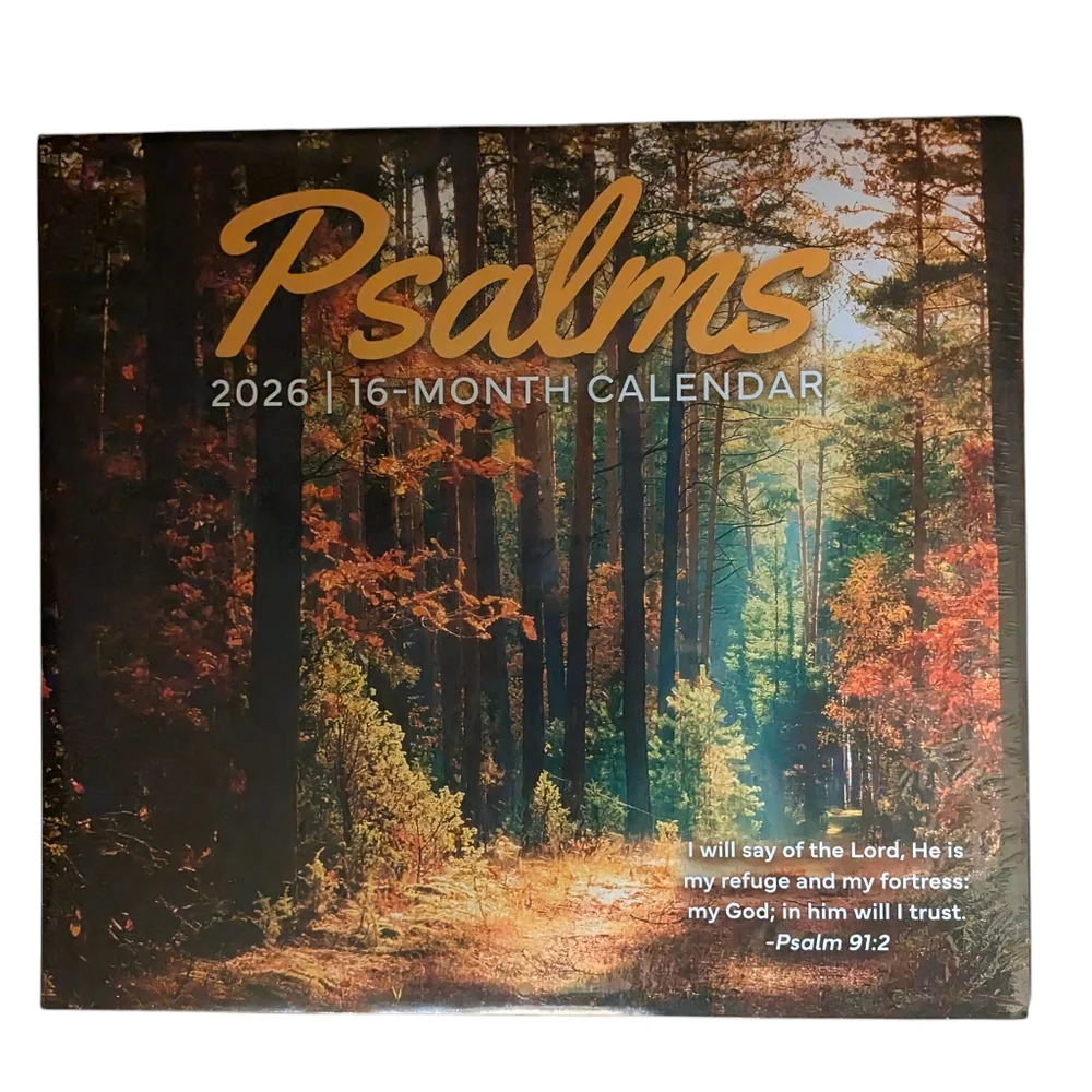 2026 Wall Calendar PSALMS 16 Month 11